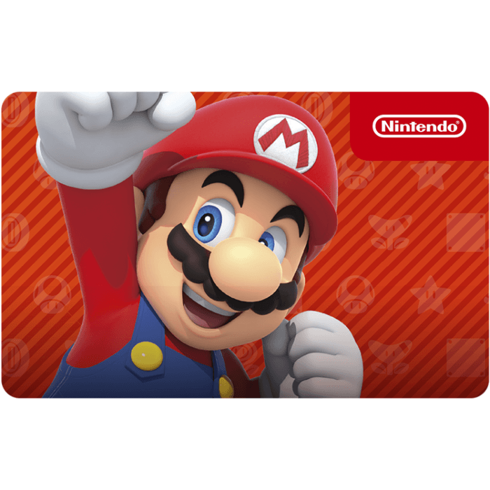 Nintendo Switch 礼品卡